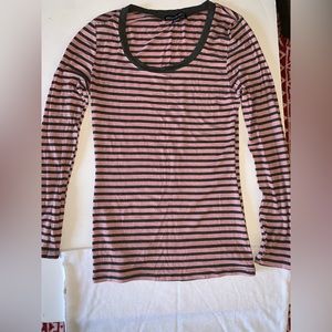 American dream, pink brown long sleeve, small